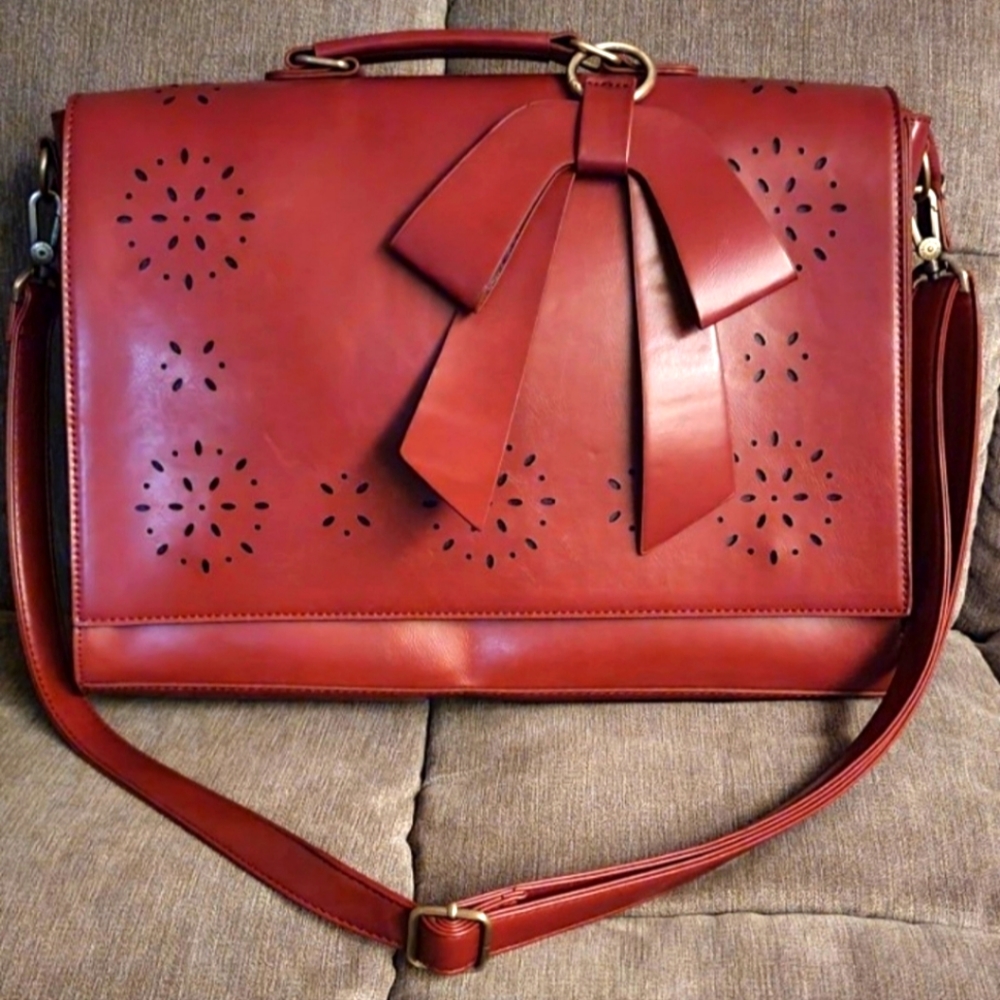 100% Vegan Leather Ecosusi Briefcase